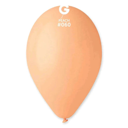 Gemar - 12" Peach Latex Balloons #060 (50pcs) Party Expo  