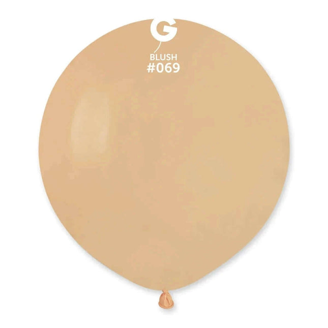 Gemar - 19' Blush Latex Balloons #069 (25pcs) - SKU:156959 - UPC:8021886156959 - Party Expo