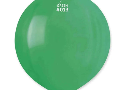 Gemar - 19" Green Latex Balloons #013 (25pcs) - SKU:151350 - UPC:8021886111309 - Party Expo