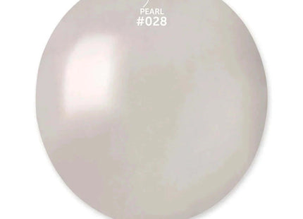 Gemar - 19" Metallic Pearl Latex Balloons #028 (25pcs) - SKU:152852 - UPC:8021886152852 - Party Expo