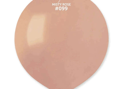 Gemar - 19' Misty Rose Latex Balloons #099 (25pcs) - SKU:59950 - UPC:8021886159950 - Party Expo