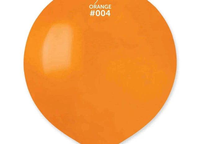 Gemar - 19' Orange Latex Balloons #004 (25pcs) - SKU:150452 - UPC:8021886150452 - Party Expo