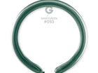 Gemar - 260 Shiny Green Latex Balloons #093 (50pcs) - SKU:559309 - UPC:8021886559309 - Party Expo