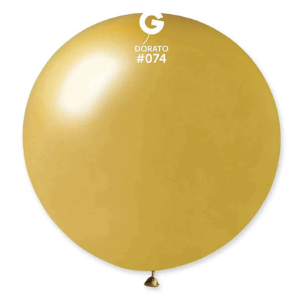 Gemar - 31" Dorato Latex Balloons #074 (1pc) - Party Expo