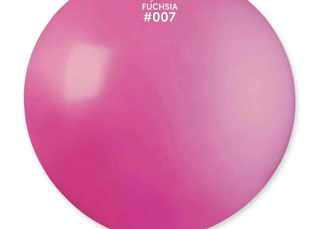 Gemar - 31" Fuchsia Latex Balloons #007 (1pc) - SKU:329766 - UPC:8021886329766 - Party Expo