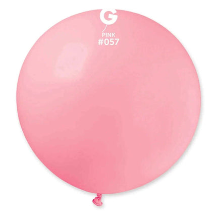 Gemar - 31" Pink Latex Balloons #057 (1pc) - SKU:340211 - UPC:8021886340211 - Party Expo
