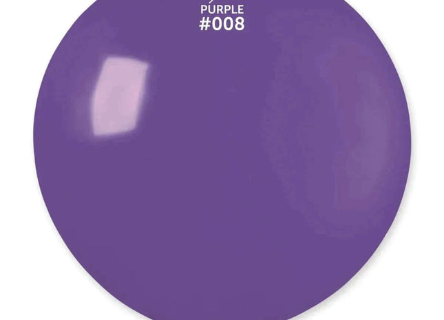 Gemar - 31" Purple Latex Balloons #008 (1pc) - SKU:340181 - UPC:8021886340181 - Party Expo