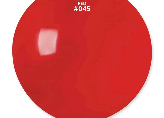 Gemar - 31" Red Latex Balloons #045 (1pc) - SKU:329834 - UPC:8021886329834 - Party Expo