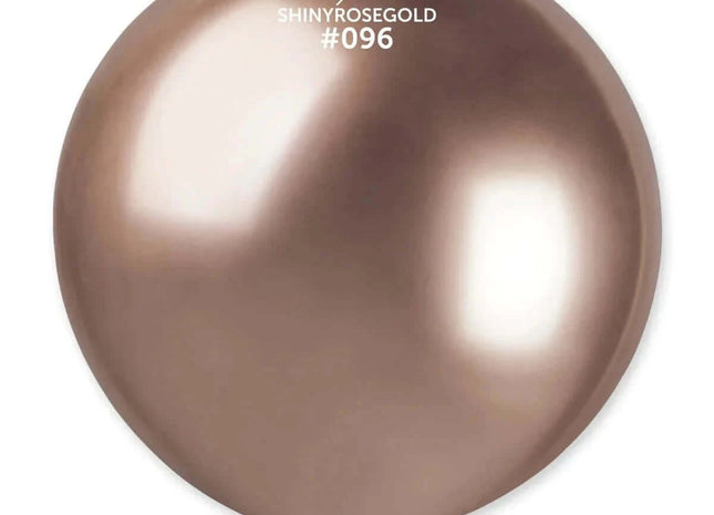 Gemar - 31" Shiny Rose Gold Latex Balloons #096 (1pc) - SKU:343007 - UPC:8021886343007 - Party Expo