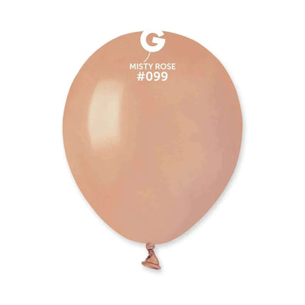 Gemar - 5" Misty Rose Latex Balloons #099 (100pcs) - Party Expo