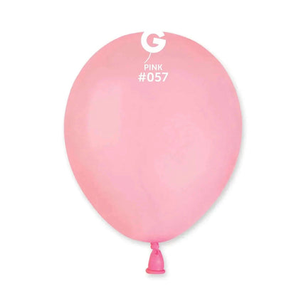 Gemar - 5" Pink Latex Balloons #057 (100pcs) - SKU:055719 - UPC:8021886055719 - Party Expo