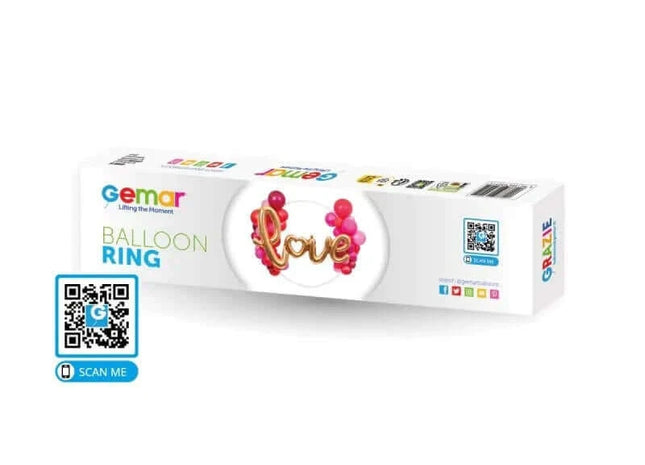 Gemar - Balloon Ring - SKU:031423 - UPC:8021886031423 - Party Expo