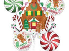 Gingerbread House/Cookie Bouquet - SKU:4042801 - UPC:026635404280 - Party Expo