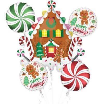 Gingerbread House/Cookie Bouquet - SKU:4042801 - UPC:026635404280 - Party Expo