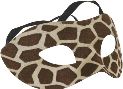 Giraffe Half Mask - SKU:XJ-0018 - UPC:099996036650 - Party Expo