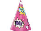 Girl Superhero Child Hat - SKU:332405 - UPC:039938511111 - Party Expo