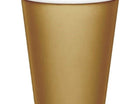 Glittering Gold 9oz Cups - SKU:56103B - UPC:039938171322 - Party Expo