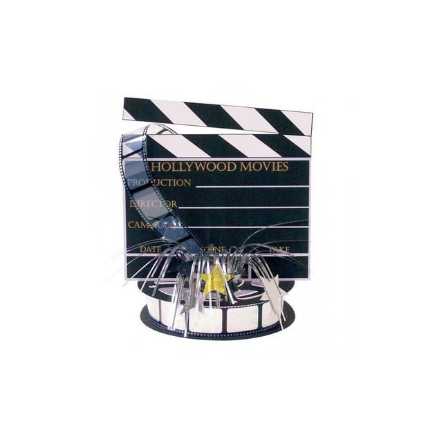 Glitz & Glam Hollywood Movie Set Centerpiece - SKU:243035 - UPC:048419519867 - Party Expo