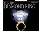Glitz & Glam Light-up Faux Diamond Ring - SKU:398116 - UPC:048419684824 - Party Expo