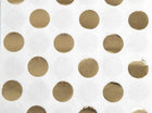 Gold Foil Dot Beverage Napkins - SKU:32311 - UPC:011179323111 - Party Expo
