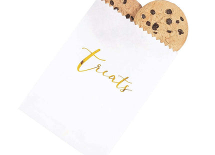 Gold Foil Treat Bags - SKU:3L-13941531 - UPC:192073827476 - Party Expo
