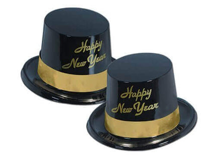 Gold Legacy Topper Hat - SKU:88630-25BK - UPC:034689145066 - Party Expo