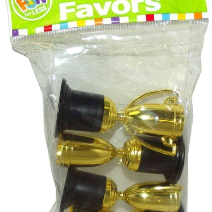 Gold Trophies 4 count - SKU:3L-13709700 - UPC:889070177818 - Party Expo