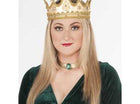 Golden Queen Crown - SKU:73637 - UPC:721773736377 - Party Expo