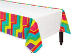 Good Vibes Plastic Table Cover - SKU:572744 - UPC:192937044674 - Party Expo
