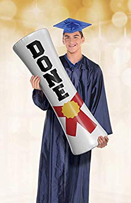 Grad Diploma Inflatable Prop (Discontinued) - SKU:3900805 - UPC:192937022092 - Party Expo