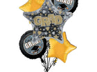 Grad Honors Graduation Mylar Balloon Bouquets (6pcs) - SKU:67232 - UPC:026635304757 - Party Expo