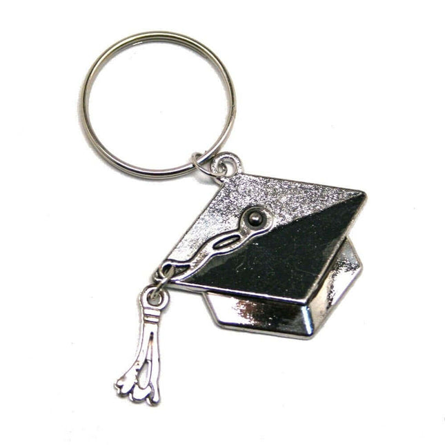 Graduation Cap Key Chains - SKU:3L-19/282 - UPC:780984501952 - Party Expo