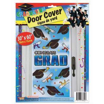Graduation Congrats Graduation Door Cover (30 x 60") - SKU:78322 - UPC:721773783227 - Party Expo