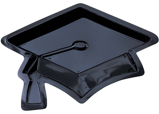 Graduation Mortarboard Shaped Serving Tray - SKU:050761 - UPC:073525057330 - Party Expo