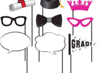 Graduation Photobooth Props - SKU:294306 - UPC:039938254223 - Party Expo