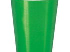 12oz Green Cups (8ct) - SKU:51656 - UPC:011179516568 - Party Expo