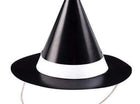 Halloween Black Mini Witch Party Hat - SKU:77057 - UPC:011179770571 - Party Expo