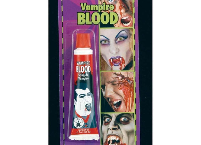 Halloween Blood Tube Makeup - SKU:13994 - UPC:721773139949 - Party Expo