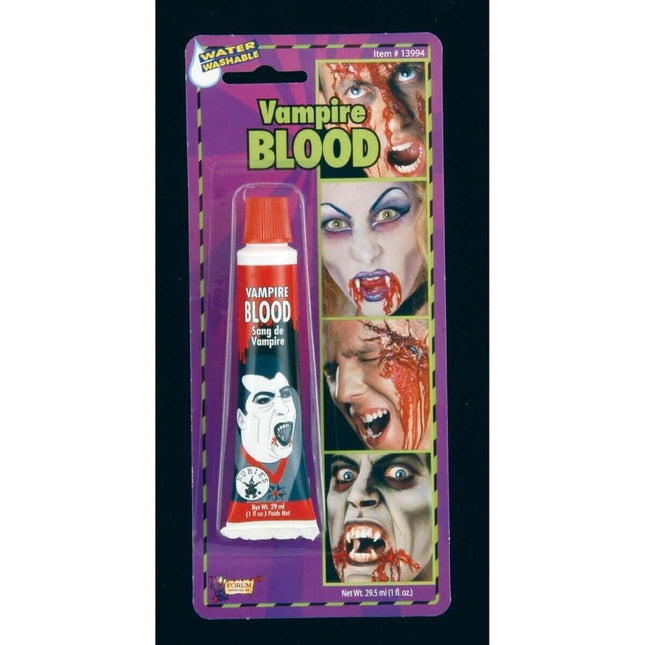 Halloween Blood Tube Makeup - SKU:13994 - UPC:721773139949 - Party Expo