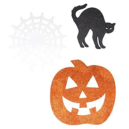 Halloween Glitter Mini Cutouts - Party Expo