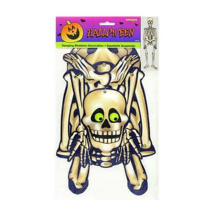 Halloween Jointed Skeleton - SKU:88063 - UPC:011179880638 - Party Expo