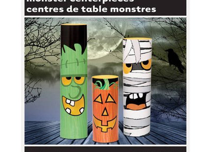 Halloween Monsters Centerpiece Decorations - SKU:63483 - UPC:011179634835 - Party Expo