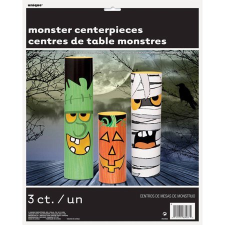 Halloween Monsters Centerpiece Decorations - SKU:63483 - UPC:011179634835 - Party Expo