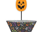 Halloween Pumpkin Faces Cupcake Kits - SKU:91170 - UPC:011179911707 - Party Expo