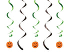 Halloween Pumpkin Faces Dizzy Danglers - SKU:324745 - UPC:039938418557 - Party Expo