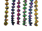Hanging Spiral Metallic Multicolor (6pcs) - SKU:64349 - UPC:8712364643497 - Party Expo