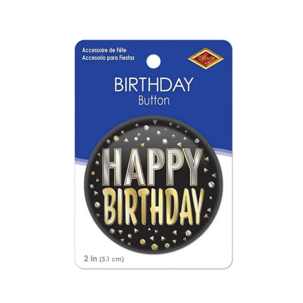 Happy Birthday Button - Party Expo