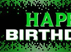 Happy Birthday Gamer Banner #20 - (4'x1') - SKU:SB033 - UPC:6240900~2~26961851~0 - Party Expo