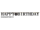 Happy Birthday Jumbo Letter Banner Kit - SKU:121873 - UPC:013051779580 - Party Expo