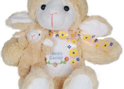 Happy Easter Lambert Lamb Plush 8.5" - SKU:DC-0304 - UPC:099996041784 - Party Expo